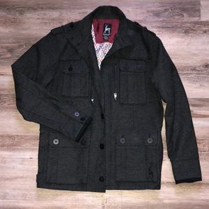 Men’s Kane & Unke Charcoal Grey Jacket